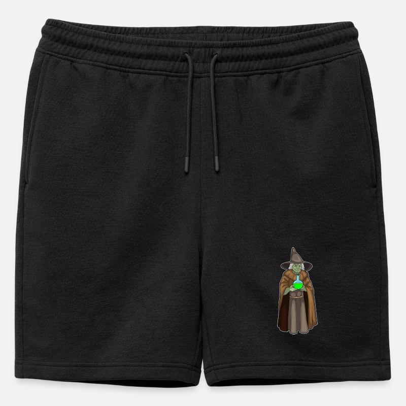 Witch Halloween Magic Potion - Mens' Premium Organic Sweatshorts - black