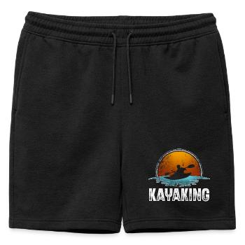 Kayak Kayakiste Kayakiste - Short de survêtement homme premium - noir - Devant - AI Model Male 178 light (178cm)