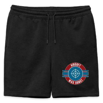 Jeu d’Airsoft Airsoft Jeu de terrain en équipe Airsoft - Short de survêtement homme premium - noir - Devant - AI Model Male 178 light (178cm)