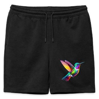 Colibri - Short de survêtement homme premium - noir - Devant - AI Model Male 178 light (178cm)