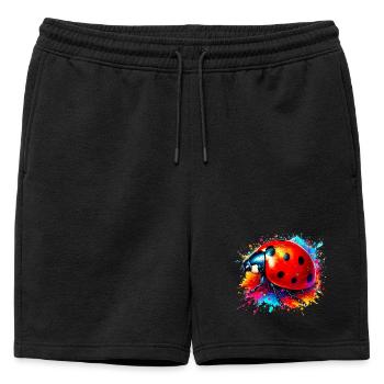 Coccinelle - Short de survêtement homme premium - noir - Devant - AI Model Male 178 light (178cm)