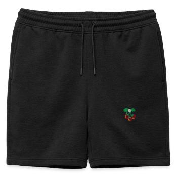 Fraise - Short de survêtement homme premium - noir - Devant - AI Model Male 178 light (178cm)