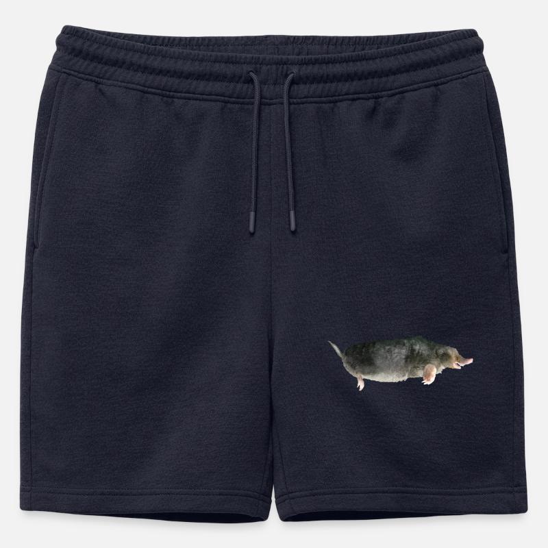 Mole - Mens' Premium Organic Sweatshorts - navy