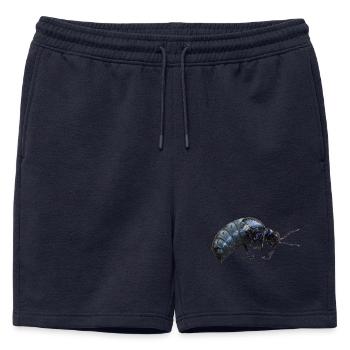 Insecte coléoptère - Short de survêtement homme premium - bleu marine - Devant - AI Model Male 178 light (178cm)