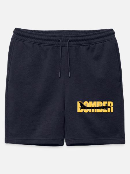Bomber Tu-95 - Mens' Premium Organic Sweatshorts - navy
