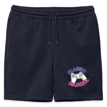 Cadeau de console de jeu - Short de survêtement homme premium - bleu marine - Devant - AI Model Male 178 light (178cm)