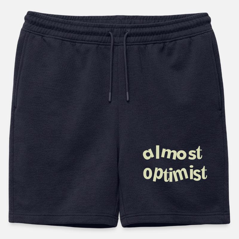 optimist - Männer Premium Organic Sweatshorts - Navy