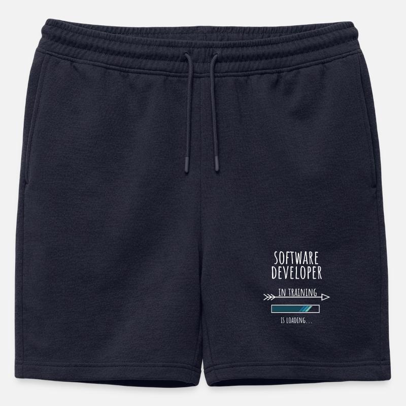 Software Developer in Training Gift - Mens' Premium Organic Sweatshorts - navy