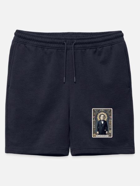 William McKinley Tarotkarte - Männer Premium Organic Sweatshorts - Navy