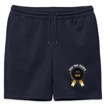Gagnez votre victoire – Prix du Champion | Motivation Ba - Short de survêtement homme premium - bleu marine - Devant - AI Model Male 178 light (178cm)