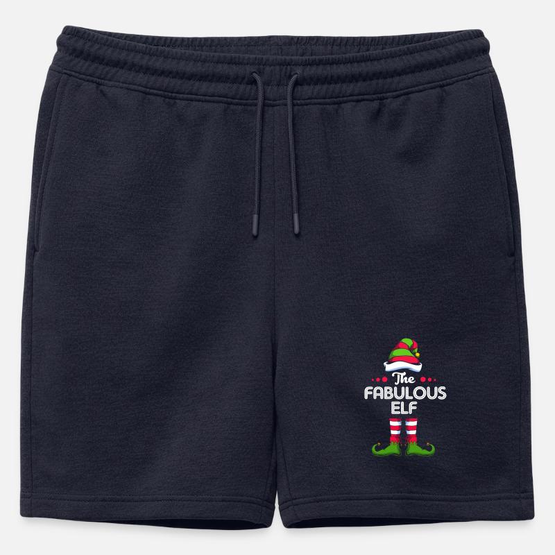 Elfe Elf Weihnachtsgeschenk - Männer Premium Organic Sweatshorts - Navy