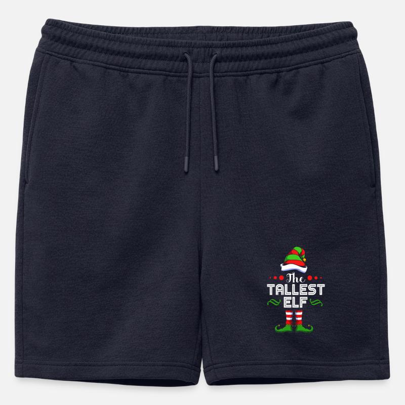 Elfe Elf Weihnachtsgeschenk - Männer Premium Organic Sweatshorts - Navy