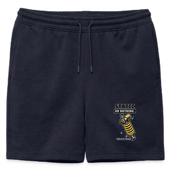 Conception de réglage statique ou rien : faible durée de vie - Short de survêtement homme premium - bleu marine - Devant - AI Model Male 178 light (178cm)