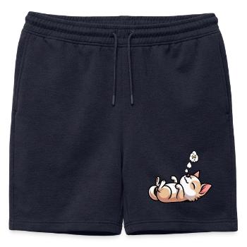 Chihuahua Chihuahua Propriétaire Chihuahuafan Chi Chis - Short de survêtement homme premium - bleu marine - Devant - AI Model Male 178 light (178cm)