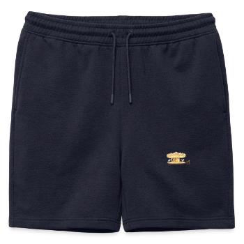 Carrousel Enchanté Illustration Unisexe - Short de survêtement homme premium - bleu marine - Devant - AI Model Male 178 light (178cm)