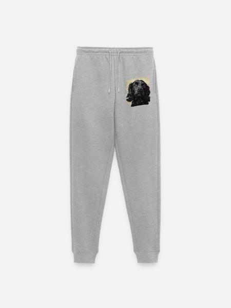 Cocker Spaniel - Frauen Premium Bio Jogginghose - Grau meliert