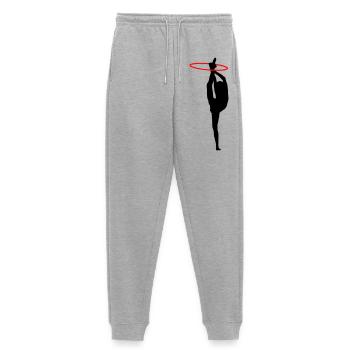 Gymnastics - Women's Premium Organic Joggers - heather grey - Front - Selfina (174cm)