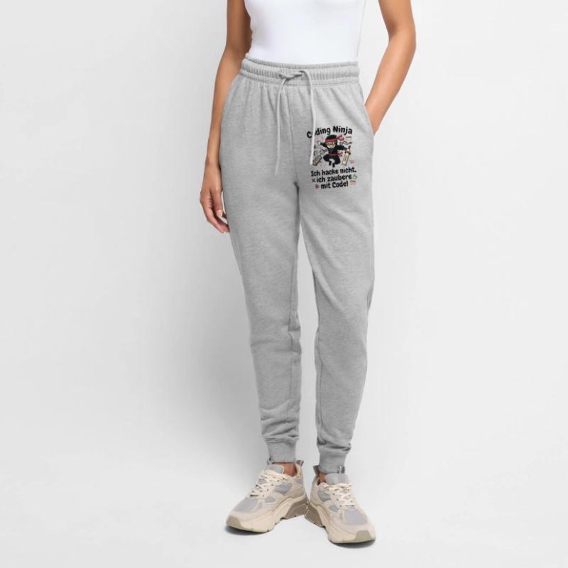 Coder Ninja Programmierer Humor Frauen Premium Bio Jogginghose