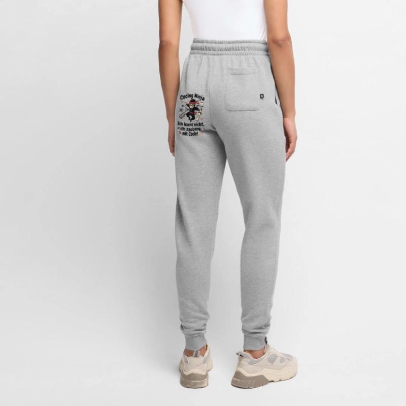 Coder Ninja Programmierer Humor Frauen Premium Bio Jogginghose