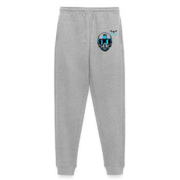 Drohnenpilot 2 - Frauen Premium Bio Jogginghose - Grau meliert - Vorne - Selfina (174cm)