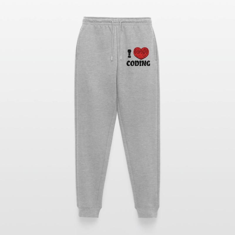 Code Developer Scripting Debug Heart Statement Women's Premium Organic Joggers