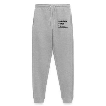 Chihuahua - Pantalon de jogging Premium bio Femme - gris chiné - Devant - Selfina (174cm)
