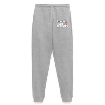 Logo Designer Concept Over Branding Specialist - Women's Premium Organic Joggers - heather grey - Front - Selfina (174cm)