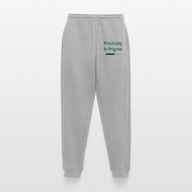 Processing In Progress Loading Bar Statement Women's Premium Organic Joggers