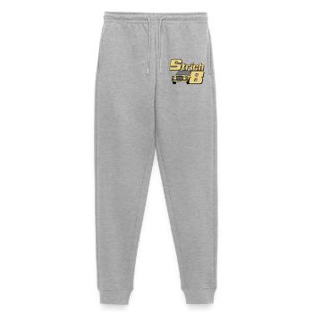 MB W115 W114 , Strich 8 , Oldtimer Kult (25) - Frauen Premium Bio Jogginghose - Grau meliert - Vorne - Selfina (174cm)