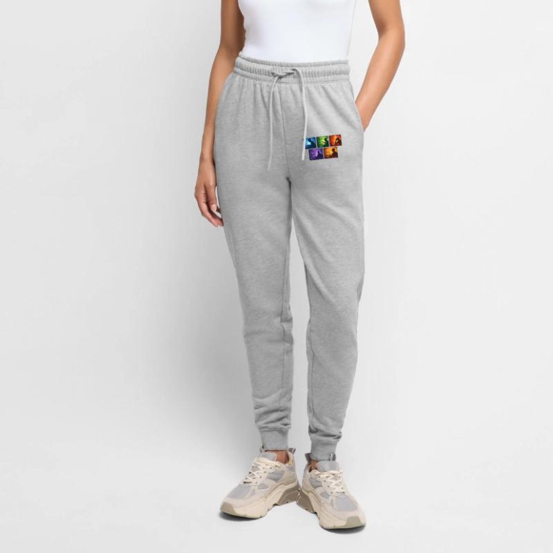 Multi-Screen Code Shadow Women's Premium Organic Joggers
