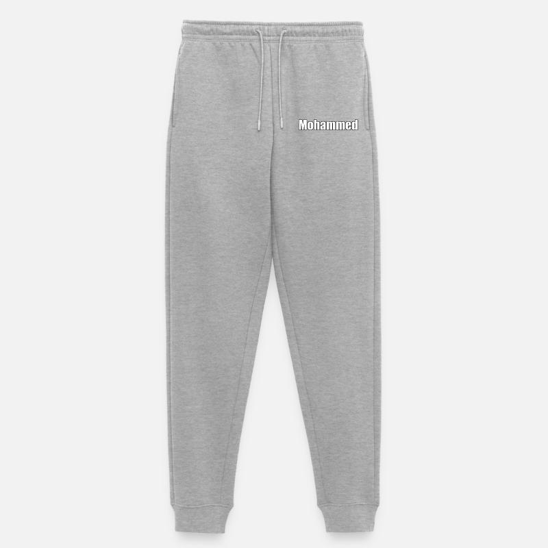 Muhammad - (Human name) - Women's Premium Organic Joggers - heather grey