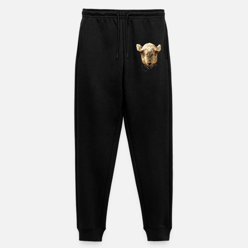 kamel - Frauen Premium Bio Jogginghose - Schwarz