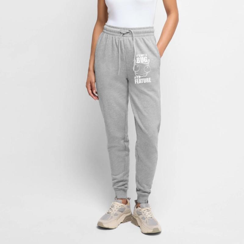 it is not a bug it is a feature - Programmierer Frauen Premium Bio Jogginghose
