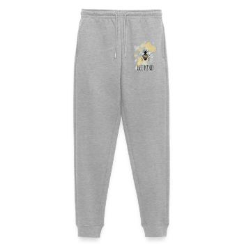 Bee Bee Child - Women's Premium Organic Joggers - heather grey - Front - Selfina (174cm)