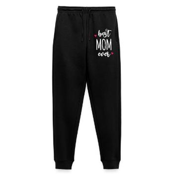 Best Mom Ever - Women's Premium Organic Joggers - black - Front - Selfina (174cm)