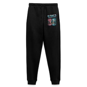 No Planet B – Lutte pour l’avenir - Pantalon de jogging Premium bio Femme - noir - Devant - Selfina (174cm)
