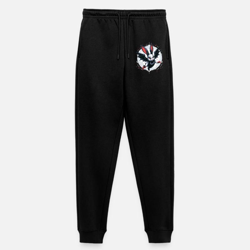 Dark Bunny Vampire Crest Vampire Vampire - Women's Premium Organic Joggers - black