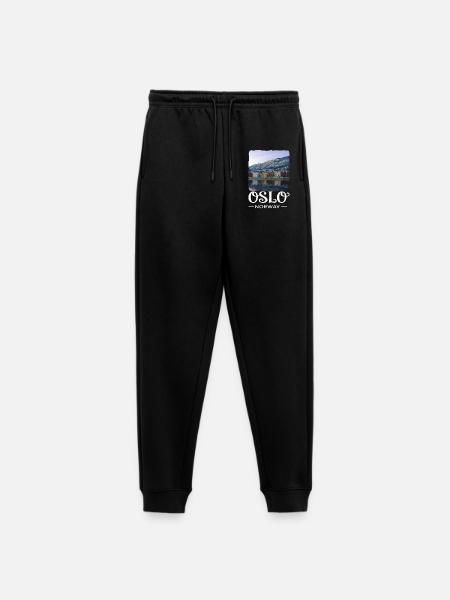 Oslo Norwegen - Frauen Premium Bio Jogginghose - Schwarz