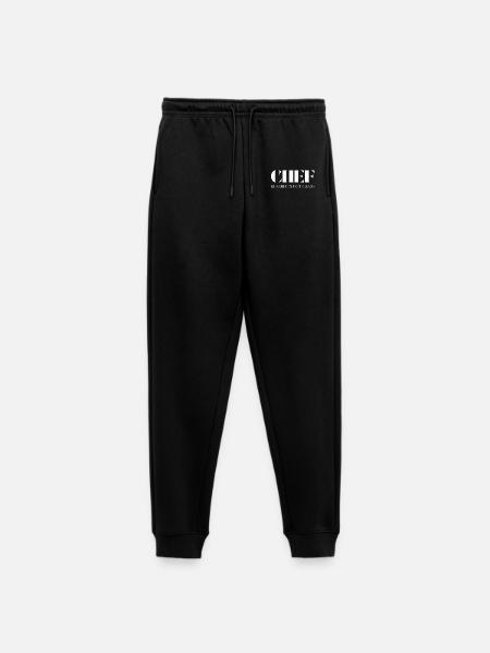 Chef Spruch Klarheit statt Chaos - Frauen Premium Bio Jogginghose - Schwarz