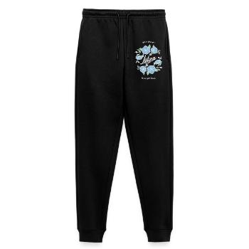 Latina Stärke Blumenmotiv - Frauen Premium Bio Jogginghose - Schwarz - Vorne - Selfina (174cm)