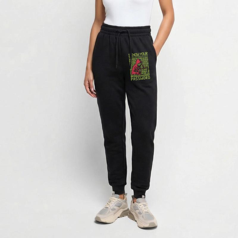 Hacker hackt Programmierer Linux Passwort Hacker Frauen Premium Bio Jogginghose