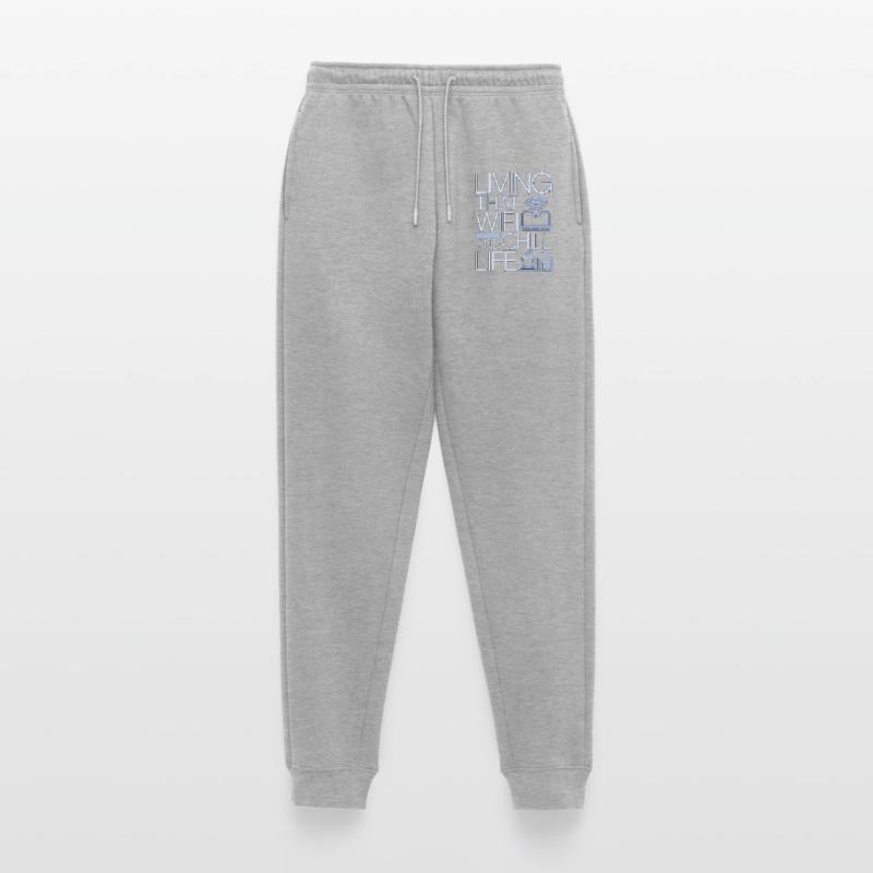 Remote Developer Living That WiFi Web Developer Frauen Premium Bio Jogginghose