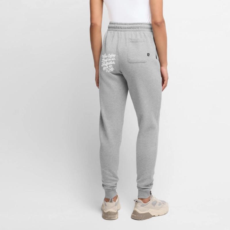 Vibe Coding läuft bei mir hoffentlich Code Frauen Premium Bio Jogginghose