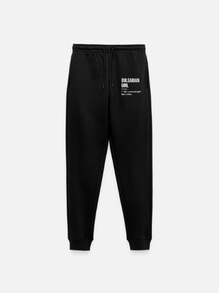 Bulgarien Bulgarien - Frauen Premium Bio Jogginghose - Schwarz