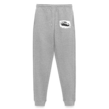 Framo Barkas V 901/2 - Women's Premium Organic Joggers - heather grey - Front - Selfina (174cm)