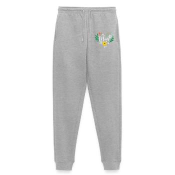 Beste Mutter aller Zeiten - Frauen Premium Bio Jogginghose - Grau meliert - Vorne - Selfina (174cm)