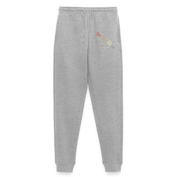 Swimming Vintage Look - Women's Premium Organic Joggers - heather grey - Front - Selfina (174cm)