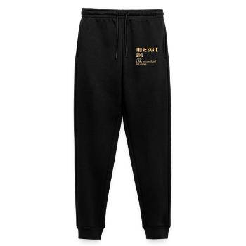 Inline-Skating - Frauen Premium Bio Jogginghose - Schwarz - Vorne - Selfina (174cm)