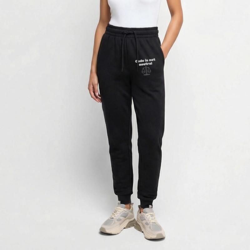 Code Is Not Neutral - Ethical Coder Statement Frauen Premium Bio Jogginghose