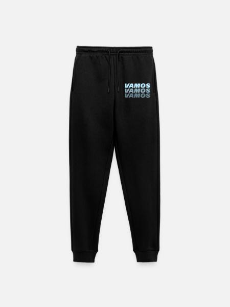 VAMOS - Frauen Premium Bio Jogginghose - Schwarz